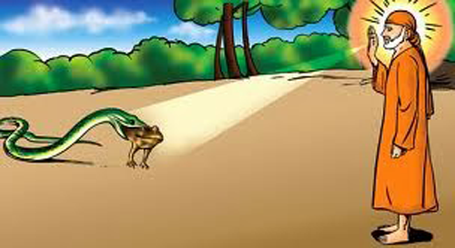 Sai Satcharitra 47 Chapter, Shirdi Sai Frog And The Snake, Story of Veerbhadrappa and Chenbassappa, Sai Satcharitra Telugu